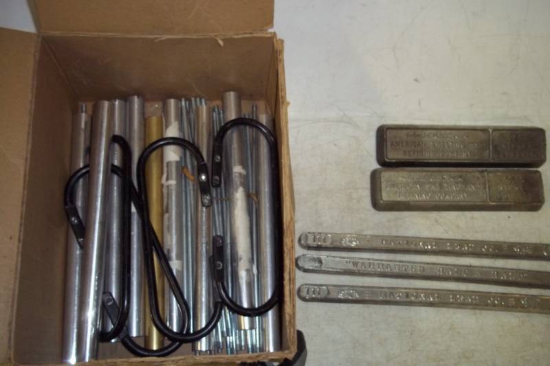 Lead and Nickel ingots