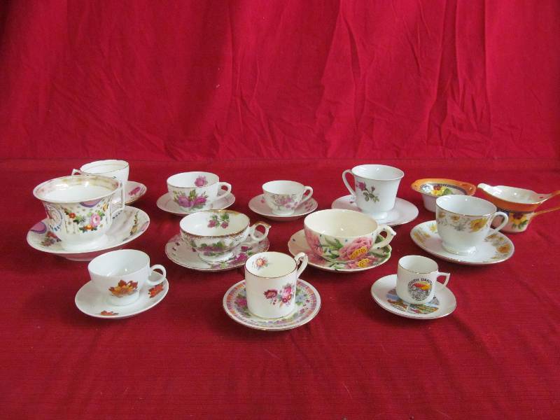 cups and saucers