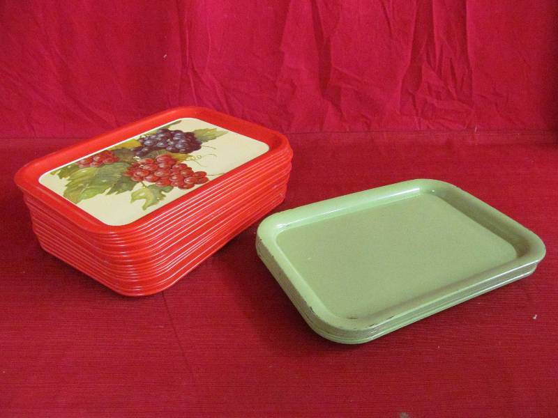 vintage trays