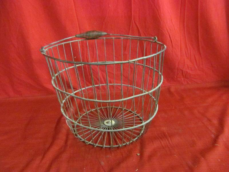 vintage egg basket