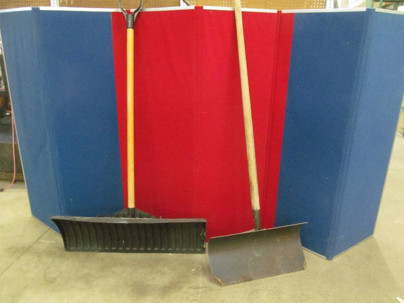 snow shovels