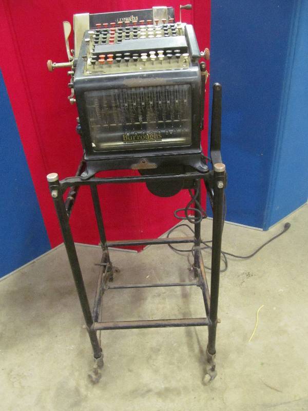Vintage Burroughs adding machine