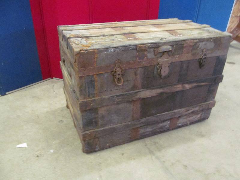 antique travels chest