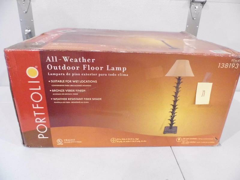 New IndoorOutdoor Floor Lamp