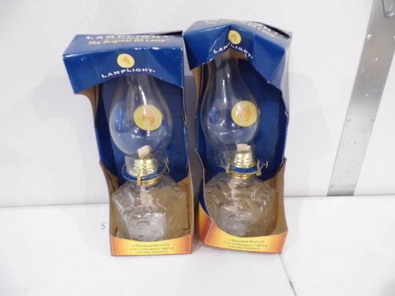 2 New Oil Lamps