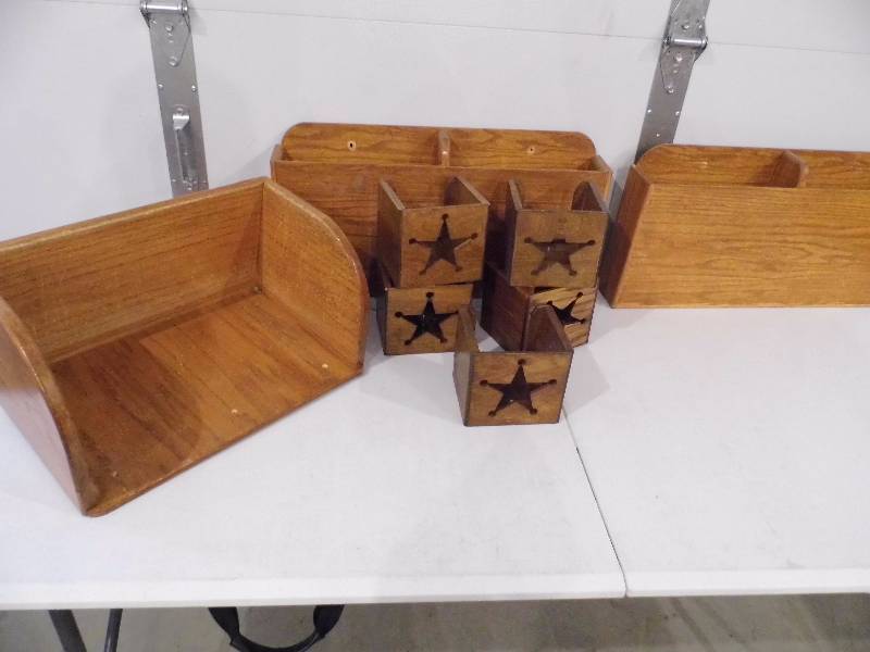 Wooden Menu Holders - Napkin Holders