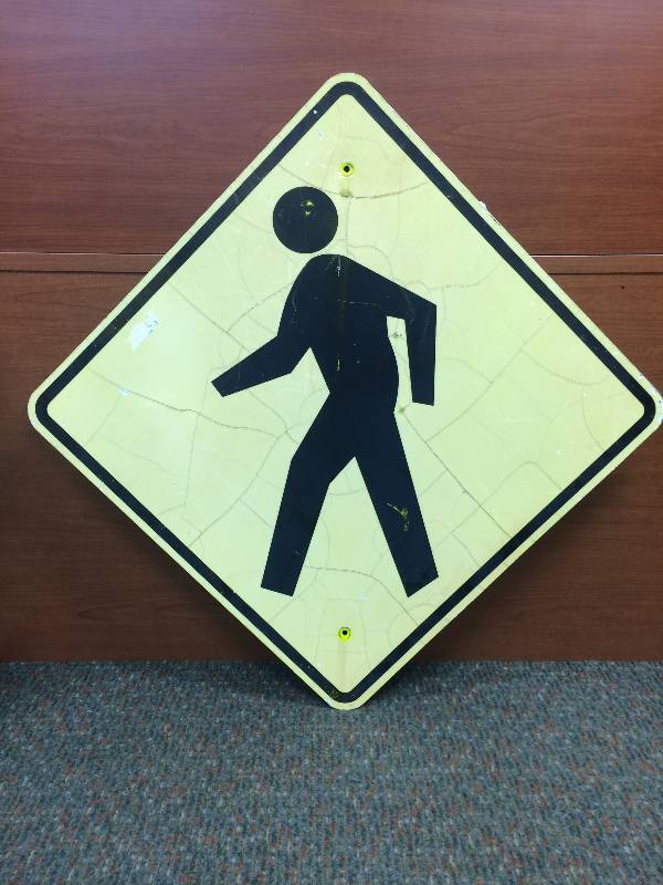 lot 32 image: Crossing Sign