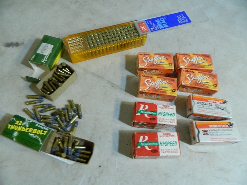 lot 22 image: Assorted 22 Ammo