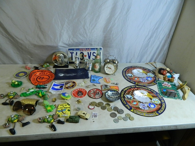 lot 27 image: License Plate, Collectibles, and More