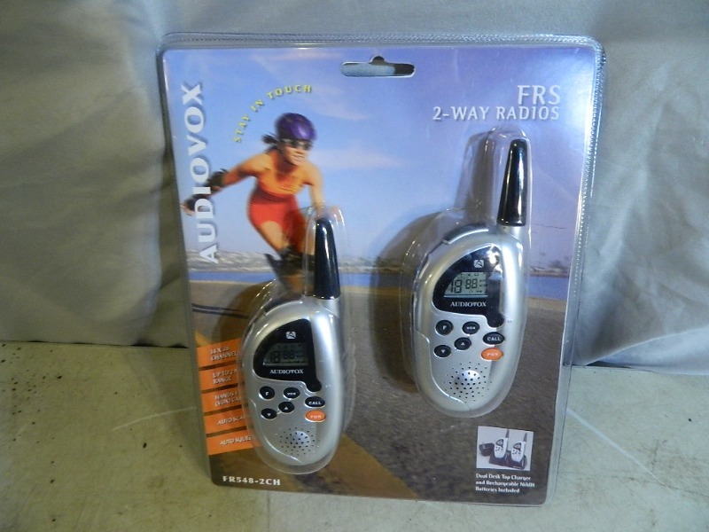 lot 53 image: New Audiovox 2 Way Radios