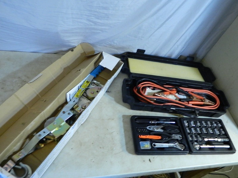 lot 71 image: Cable Puller and Stanley Tool Set