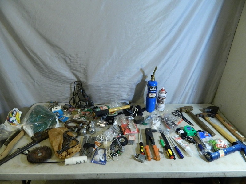 lot 74 image: Tools, Hardware, Shop Supplies