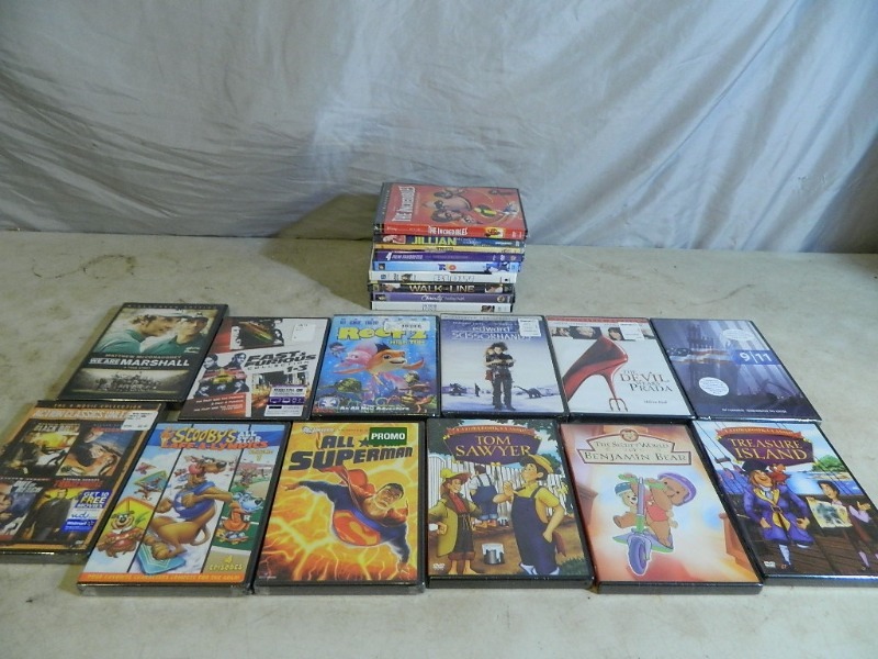 lot 150 image: 21 New DVDs