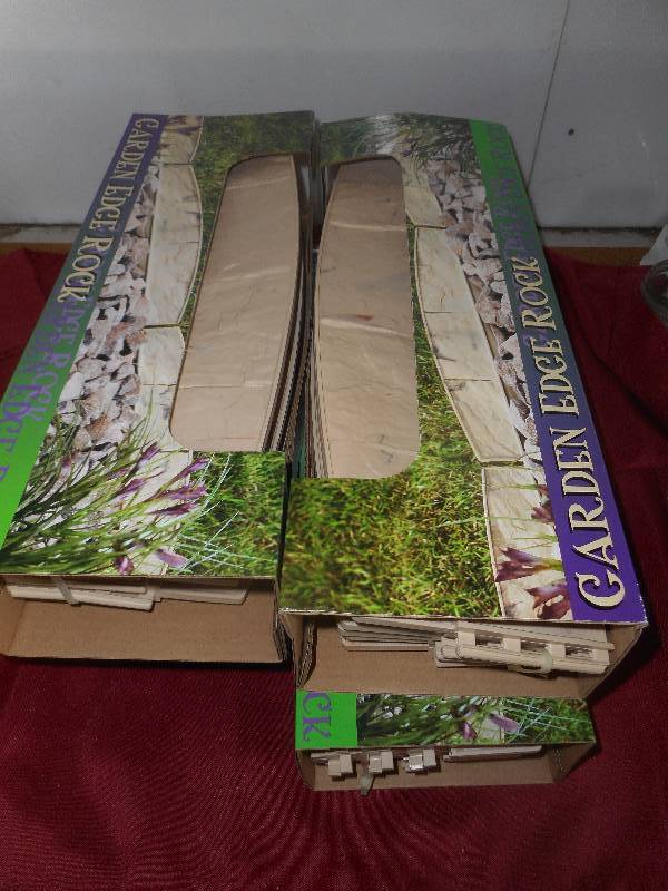 4 BOXES ROCK EDGING