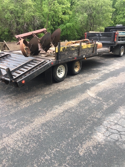 lot 4 image: 1995 Felling Tandem Axle 16 Equipment Trailer