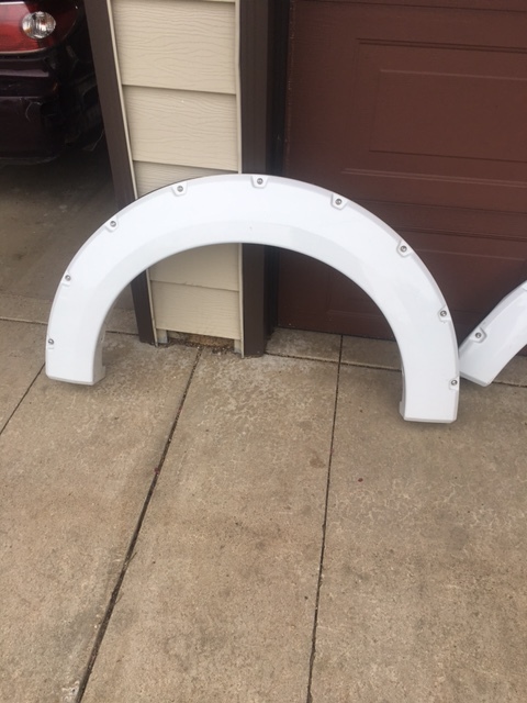 lot 9 image: Set of 4 - 2015 Ford F-150 After Market Fender Flares