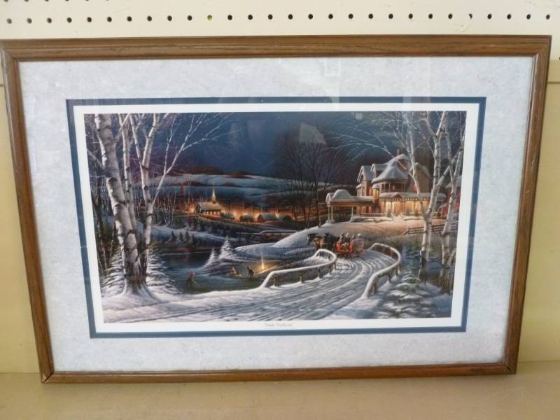 lot 17 image: Terry Redlin Print