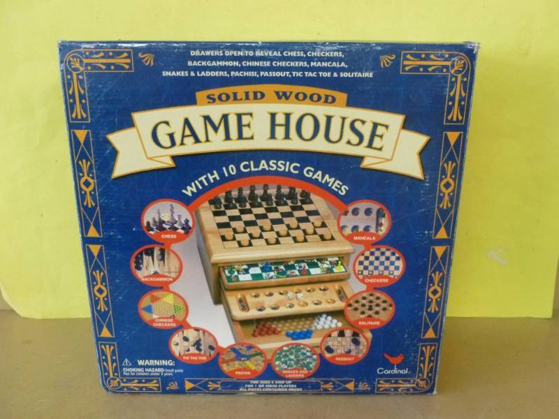 lot 104 image: Wooden Games