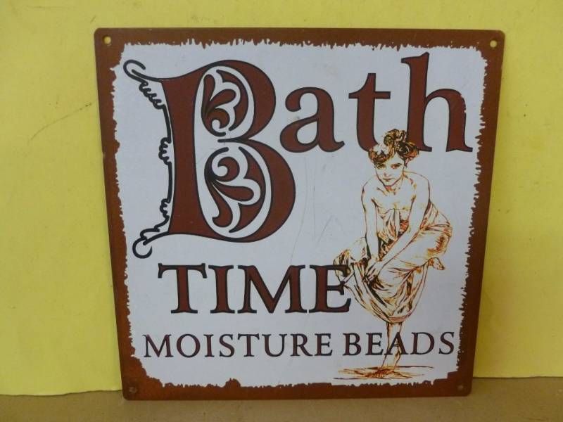 lot 111 image: Metal Sign
