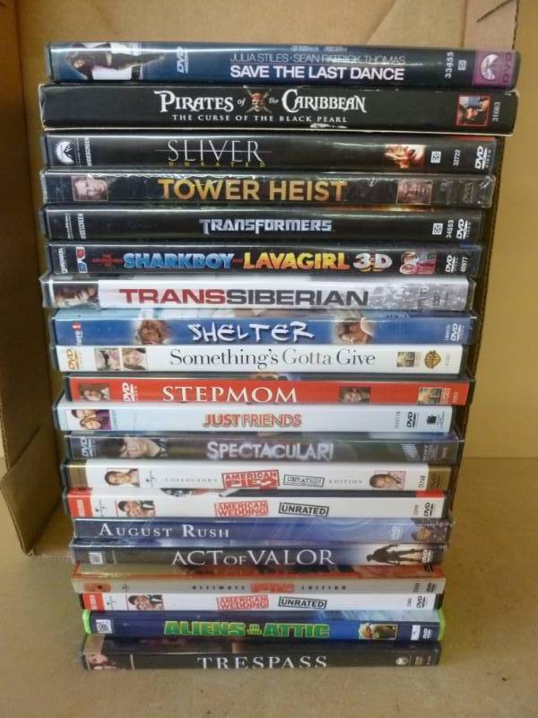 lot 137 image: DVD Movies