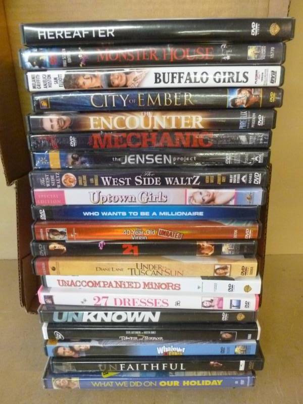 lot 138 image: DVD Movies