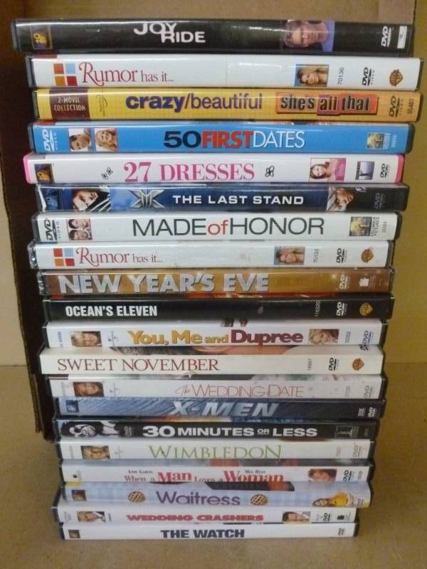 lot 140 image: DVD Movies