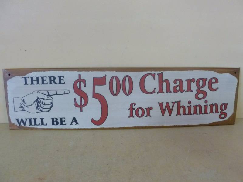 lot 143 image: Metal Sign