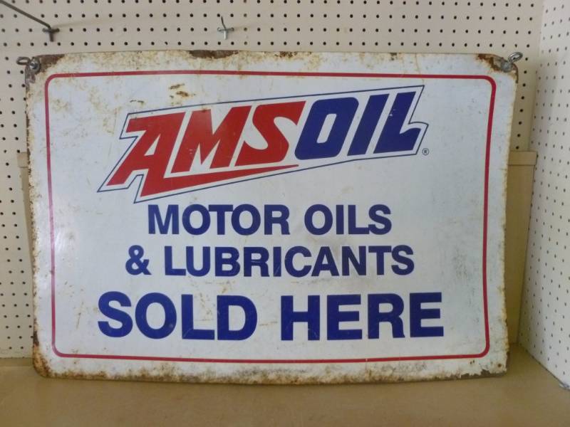 lot 178 image: Metal Sign