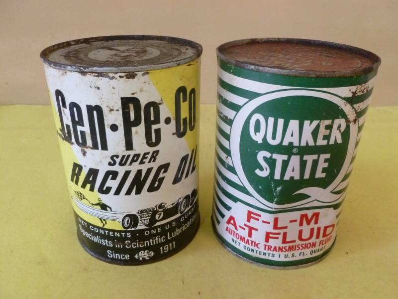 lot 228 image: Vintage Oil Cans