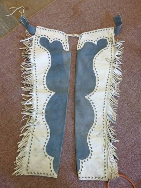 lot 247 image: Leather Chaps