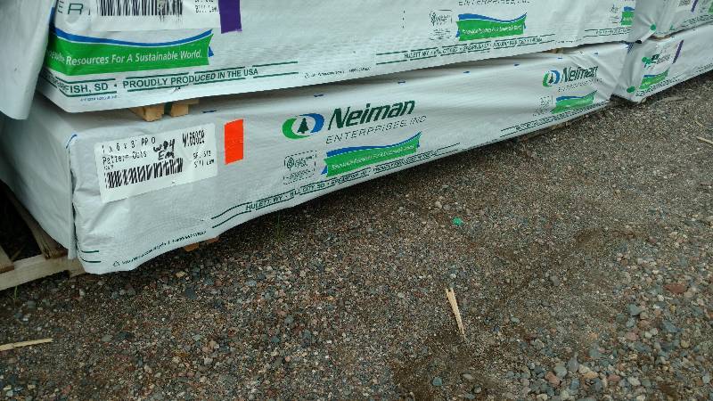 1x6x8 Ponderosa Pine Tongue and Groove