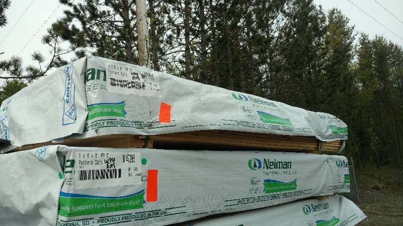 1x6x8 Ponderosa Pine Tongue and Groove