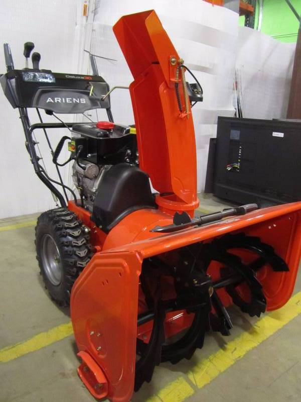 lot 2 image: Deluxe 30 in. 2-Stage Electric Start Gas Snow Blower with Auto-Turn Steering