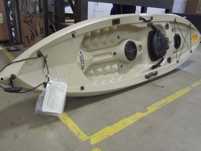 lot 21 image: Lifetime Tamarack Sit-On-Top Kayak, Tan, 120