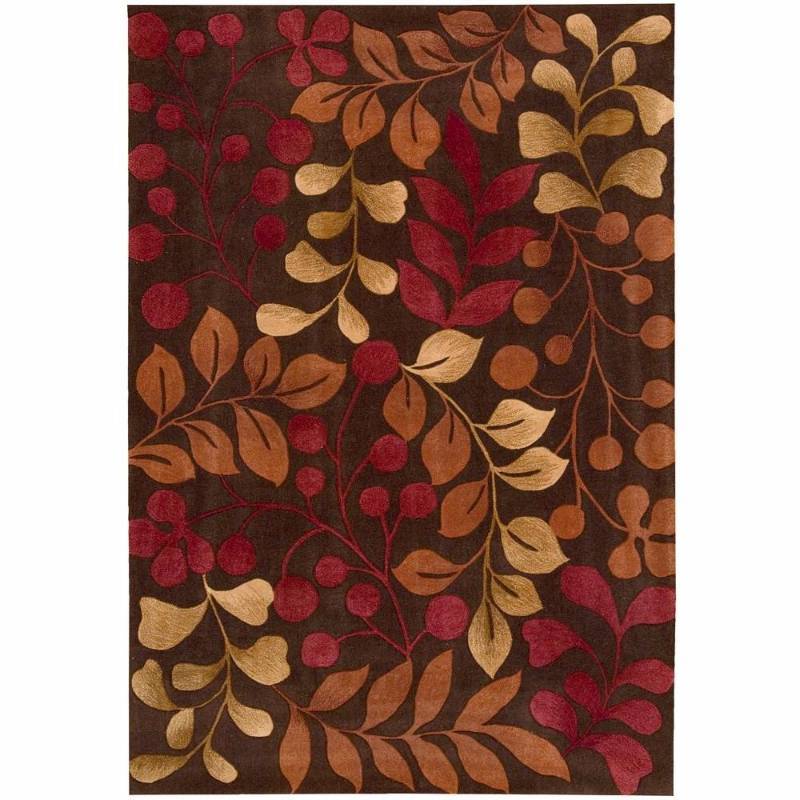 lot 60 image: Nourison Contour Chocolate 8 ft. x 10 ft. 6 in. Area Rug