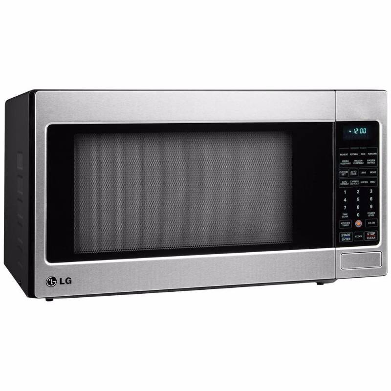 lot 12 image: LG Electronics 2.0 cu. ft. Countertop Microwave in Stainless Steel