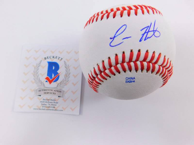 Autographed Enrique Henernandez Baseball