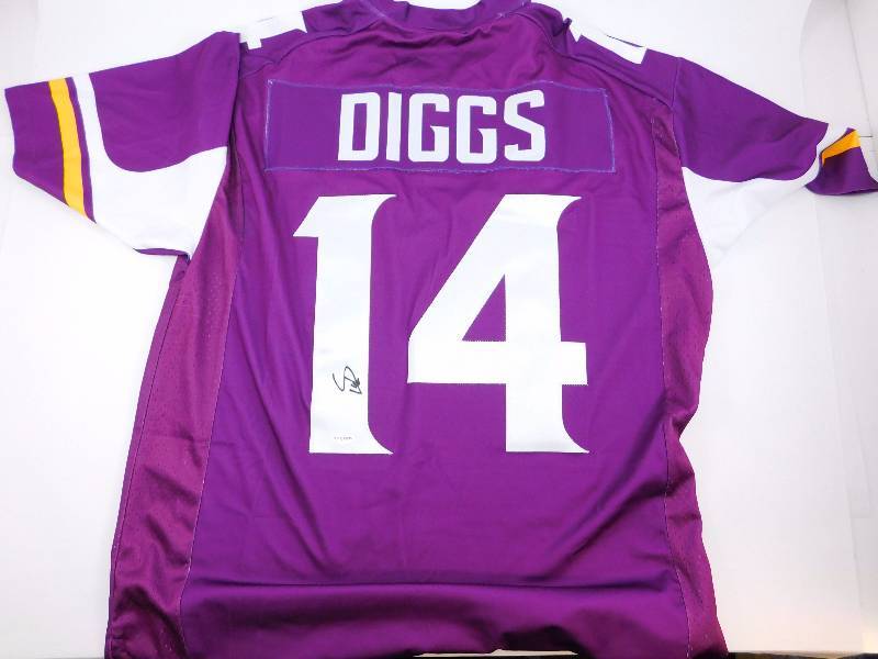 Autographed Stefon Diggs Jersey