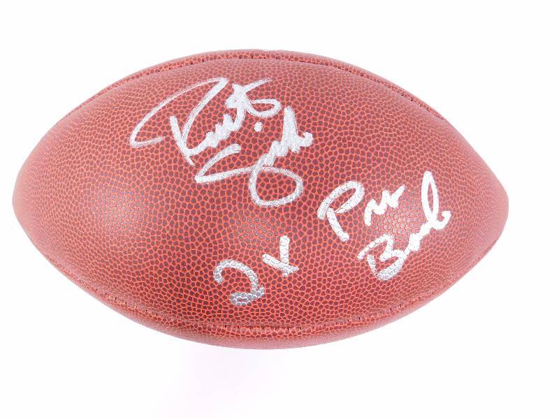 Autographed Robert Smith Football