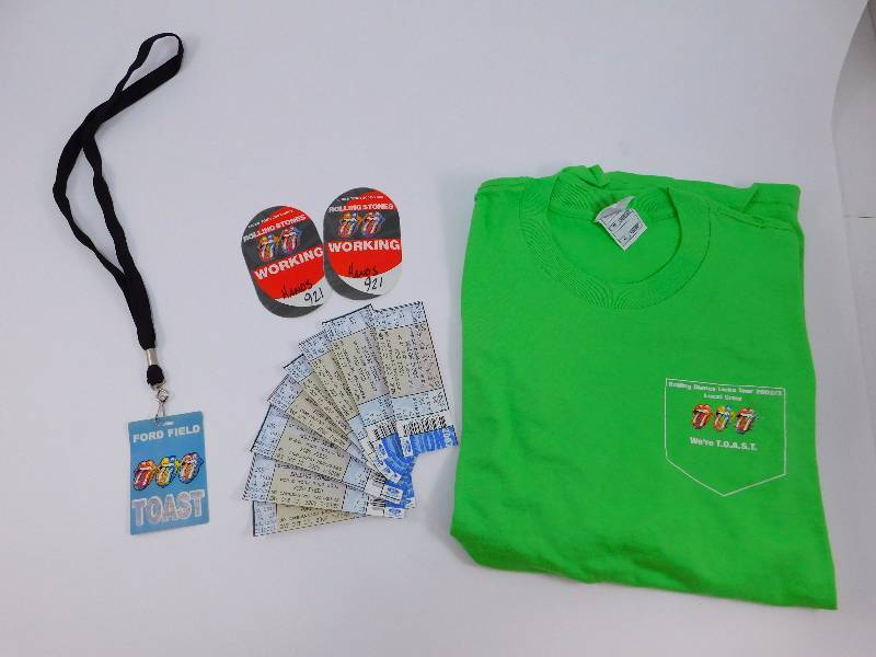 Rolling Stones Licks Tour Memorabilia