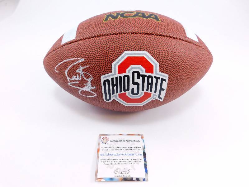 Autographed Robert Smith Football