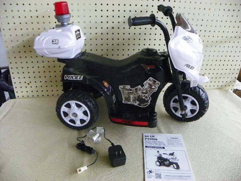 6VOLT LIL PATROL Battery Powered Bike, MSRP $99.99
