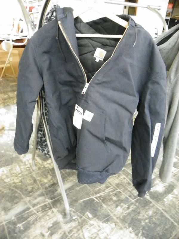 Carhartt Mens Duck Active Jkt Navy Medium