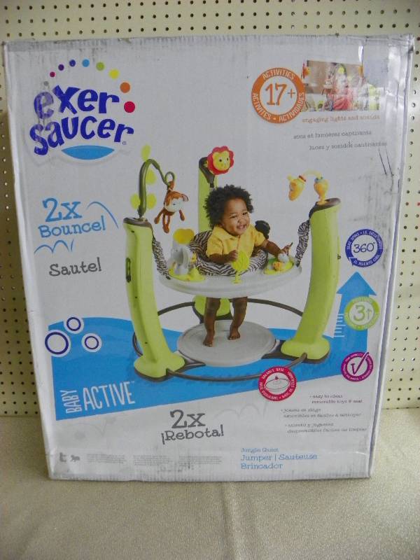 evenflo jungle quest exersaucer