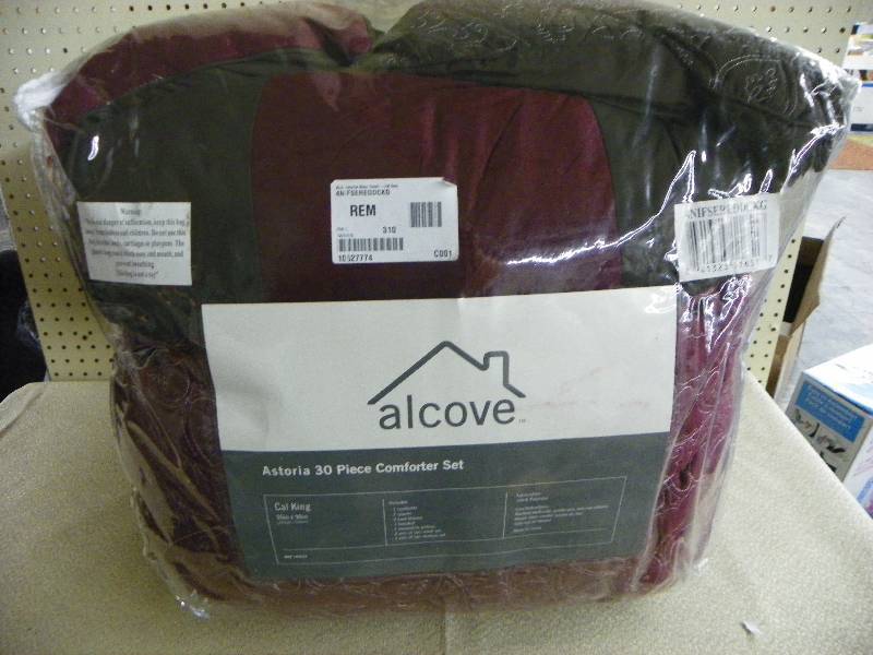ALC Astoria 30pc Comf -CK Red Cal Kng