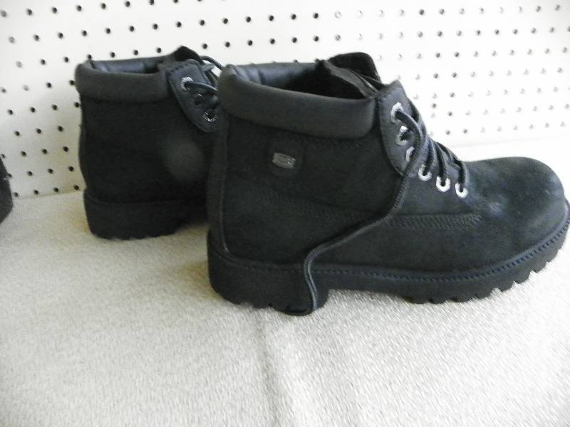 Skechers MN Verdict 6 Eye Boot Black-Black 8.5