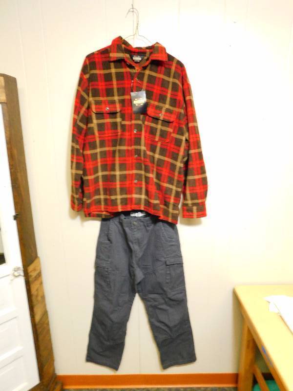 guide gear men's flannel lined cargo pants