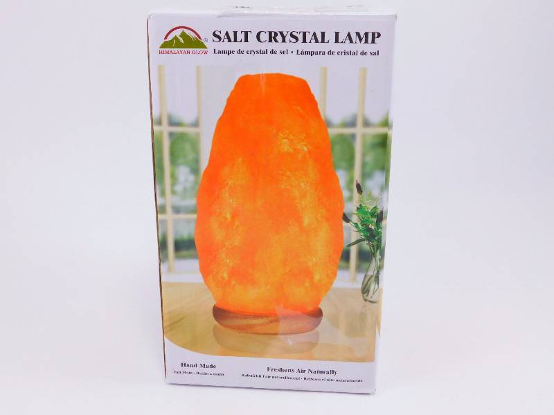 lot 12 image: Ionic Crystal Salt Lamp