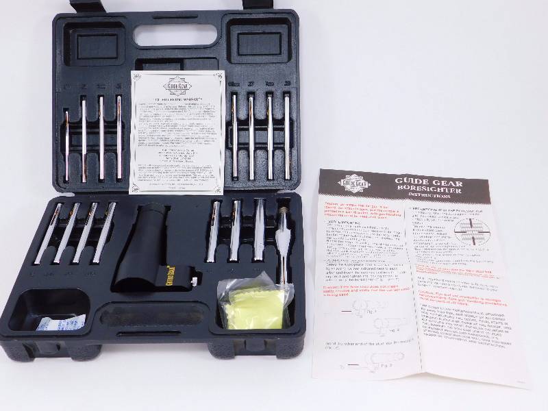 lot 21 image: Guide Gear 15 - Pc. Boresighter Kit