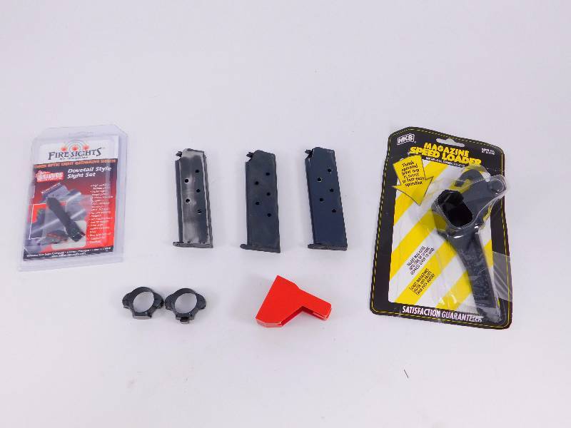 lot 39 image: Lot Of Various Firearms Accessories